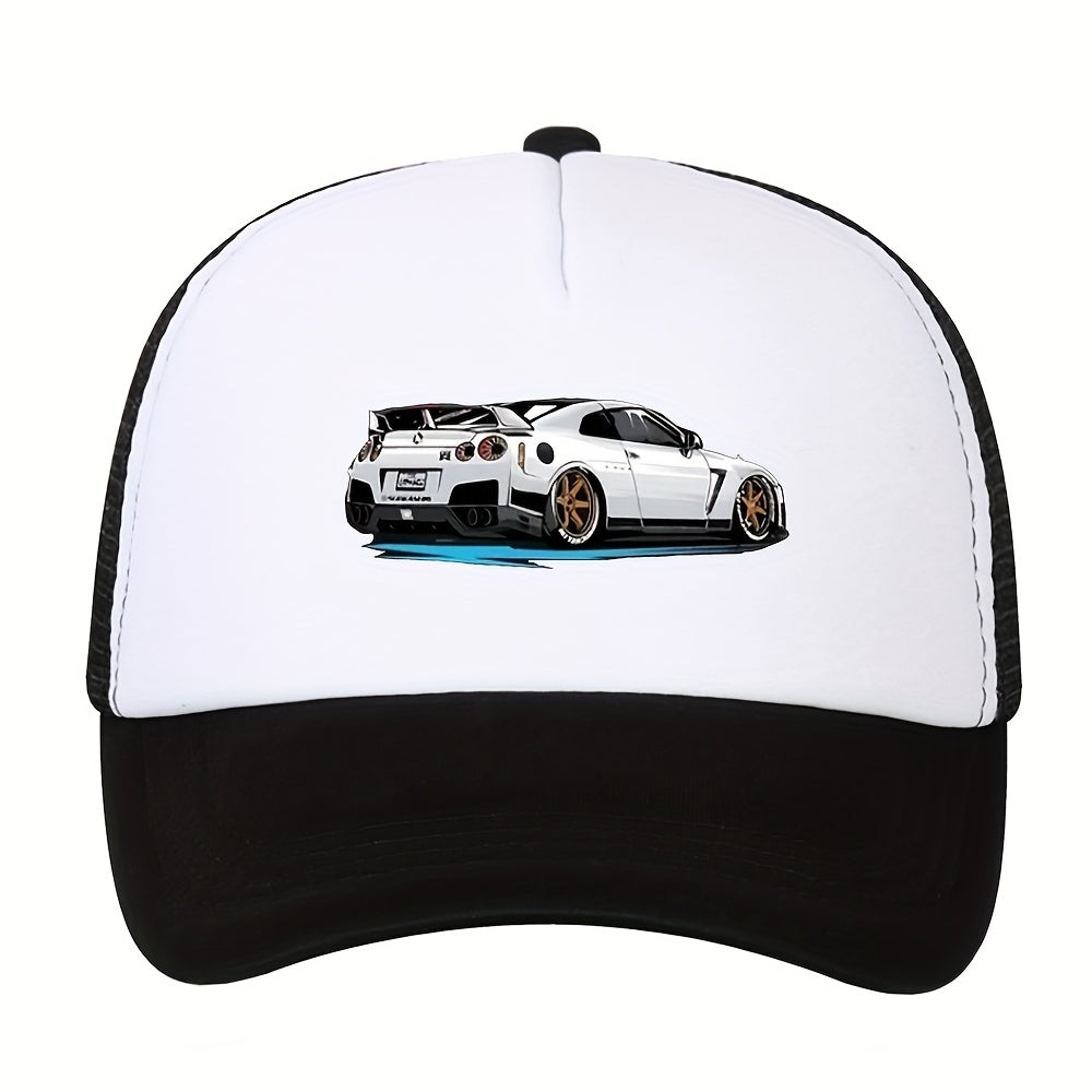 Outdoor Sunshade Baseball Hat Men's Dad Trucker Hat Casual Fishing