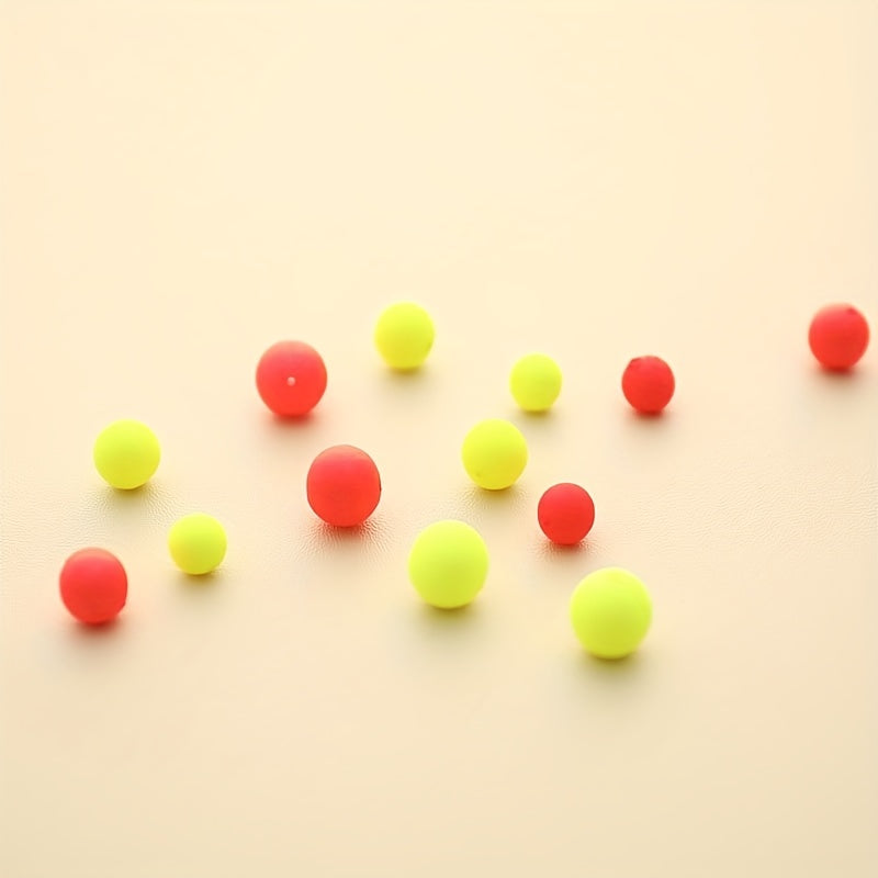 50pcs Fishing Floats Fluorescent Bobbers Foam Balls - Fishing Tackle