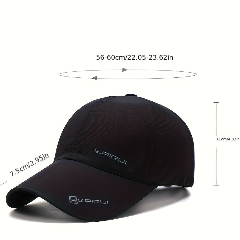 Quick Drying Baseball Cap Outdoor Sun Hat