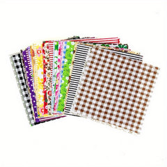 100pcs Cotton Fabric Patchwork DIY Sewing Quilting Toys Cloth