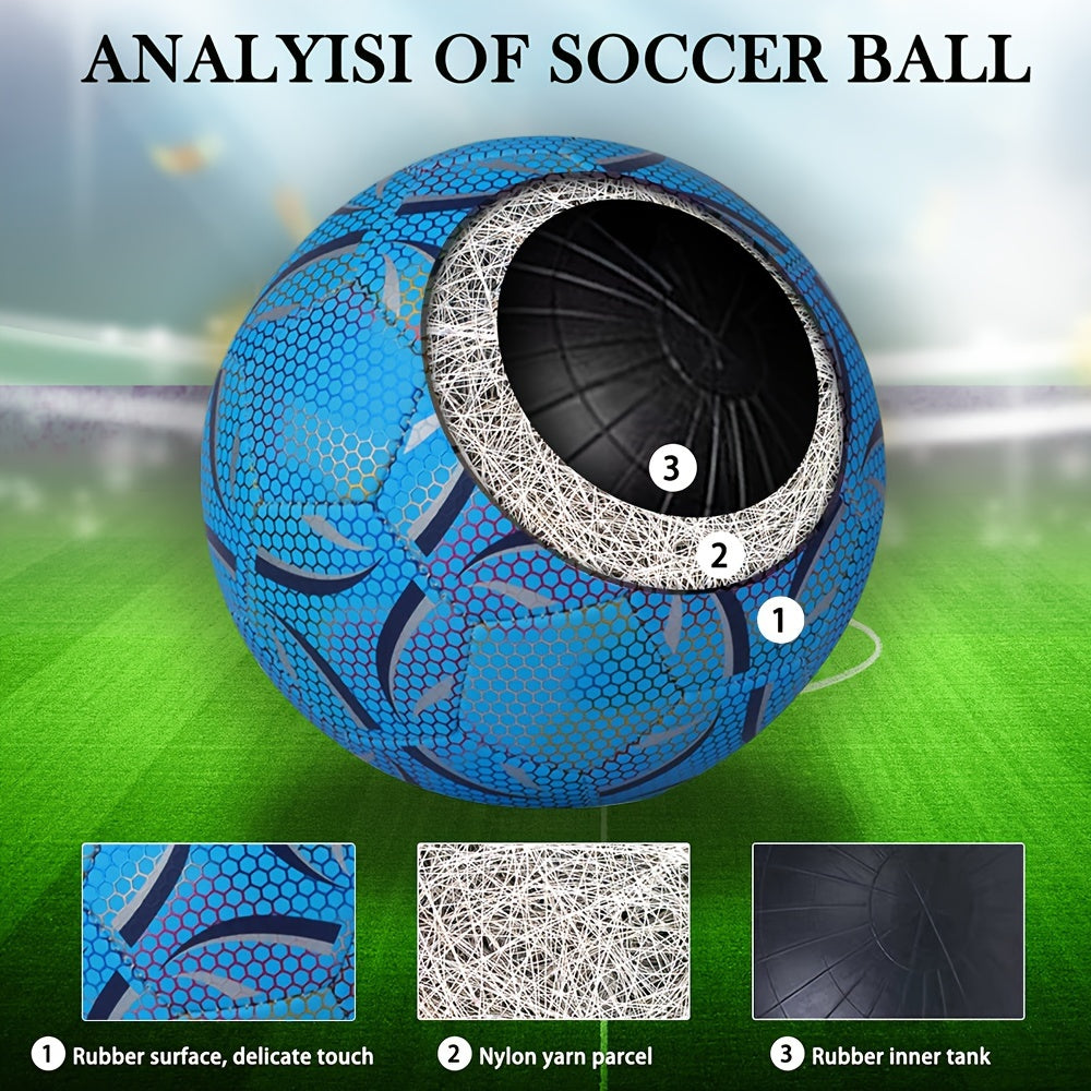 Luminous Football Glow in the Dark No 5 Soccer Ball
