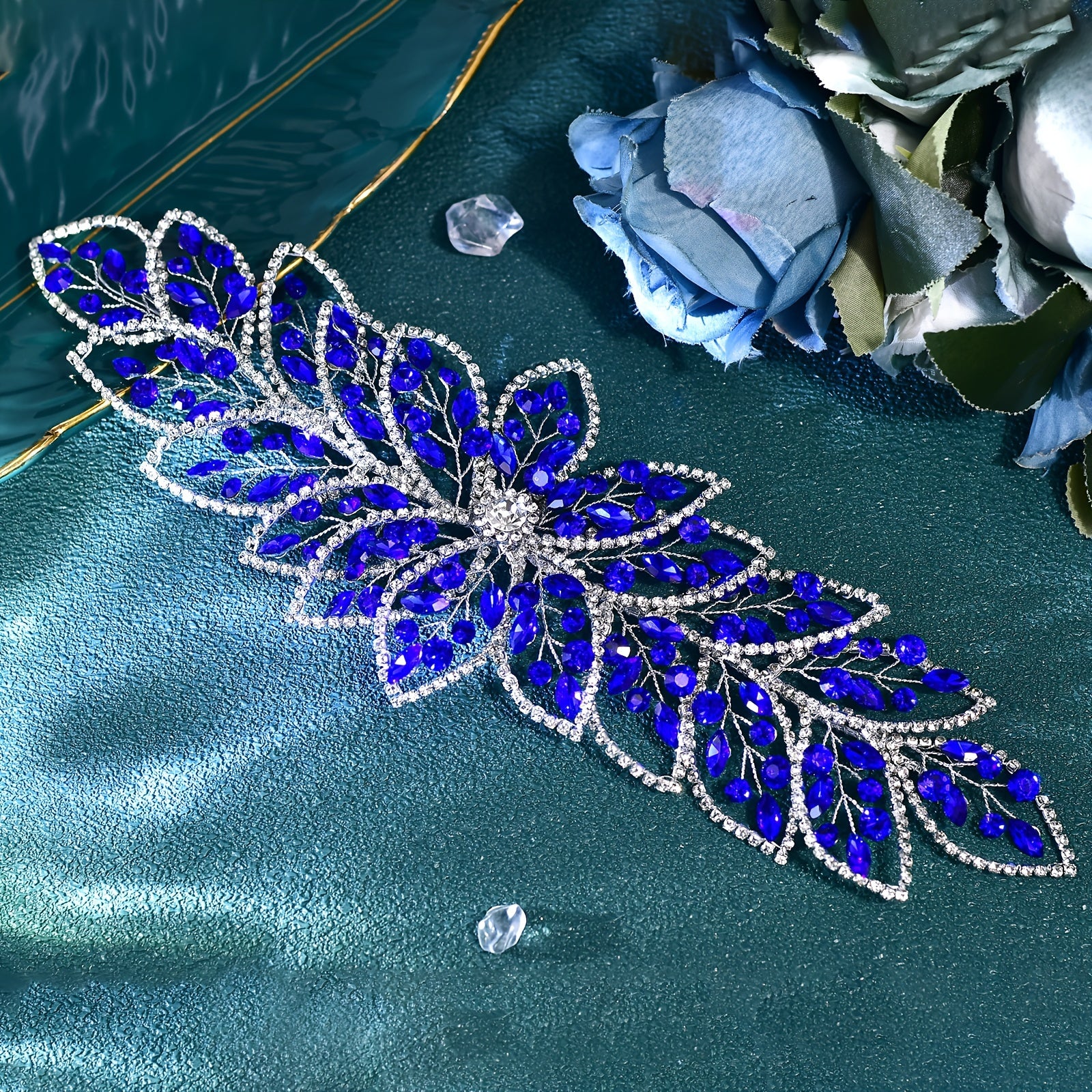 Rhinestone Headband Sparkling Accents for Weddings Proms & Special Occasions