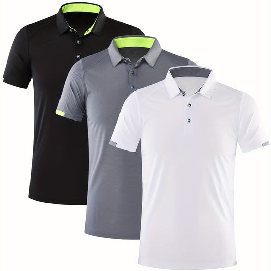 Men's Quick Drying Custom Fit Golf Shirt