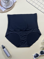 2 Pack Plus Size Seamless Tummy Control Panties Set