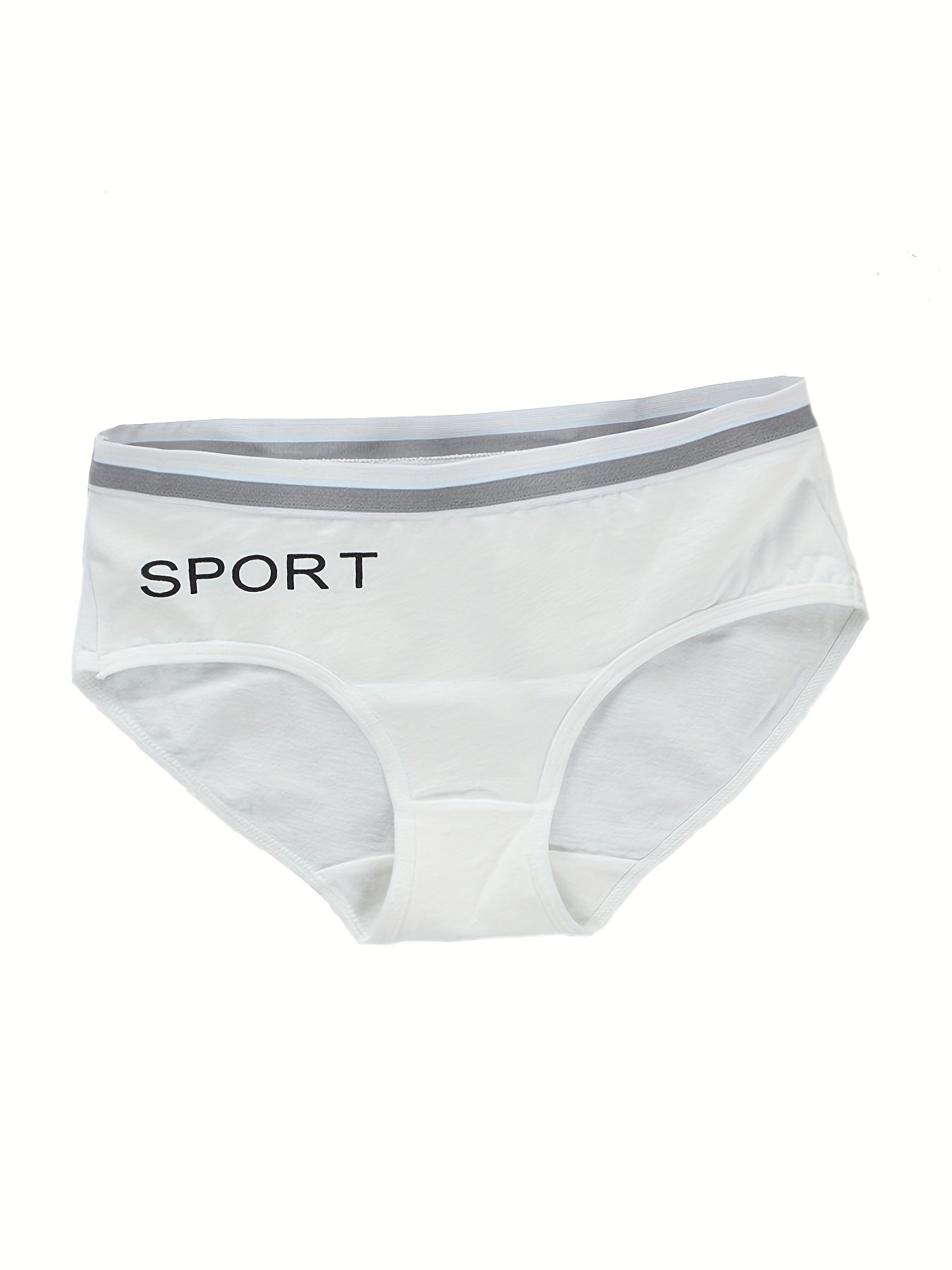 3pcs Cotton Briefs SPORT Print Panties For Girls 9-15 Years
