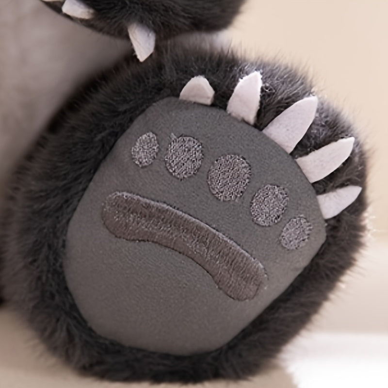 11.81in Classic and Panda Plush Toy, Soft Polyester Stuffed Animal