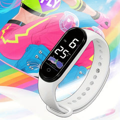 LED Wristband Athlete Display Digital Watch Youthful Sports Birthday Gift Unisex
