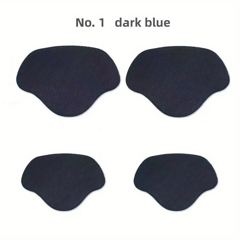 4pcs Microfiber Sneaker Heel Repair Shoe Stickers