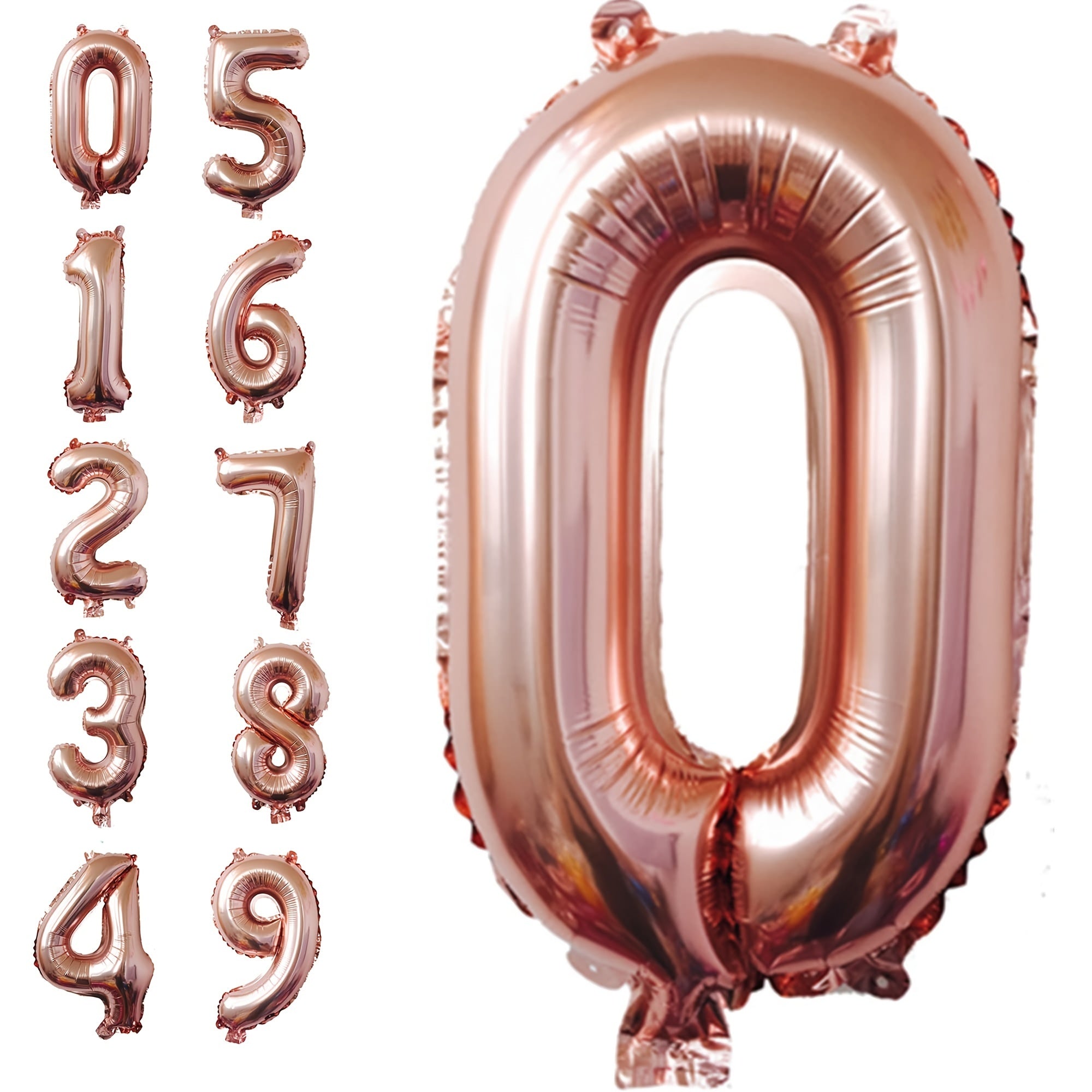 40 Inch Foil Number Balloon Happy Birthday Party Decoration