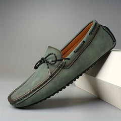 Men's Slip On Loafer Shoes Anti skid Rubber Sole Flat Driving