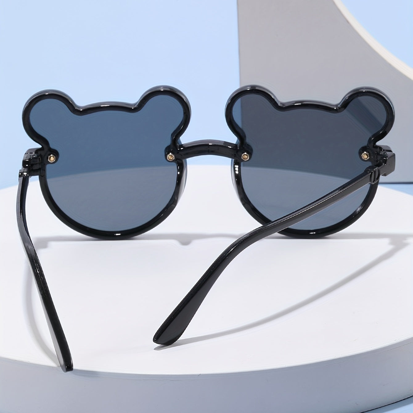 Kids Bear Shaped Sunglasses UV Protection With Box