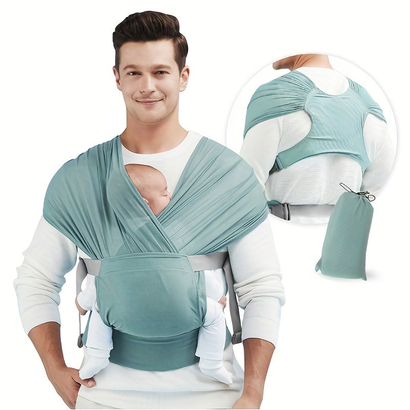 Baby Wrap Carrier Slings Easy To Wear Infant Carrier Sling