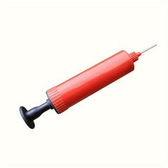 1pc Mini Hand Push Ball Pump Plastic Manual Inflator for Parties Random