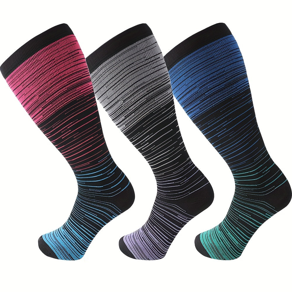 Compression Socks 20 30 Mmhg Extra Wide Knee High Support Socks