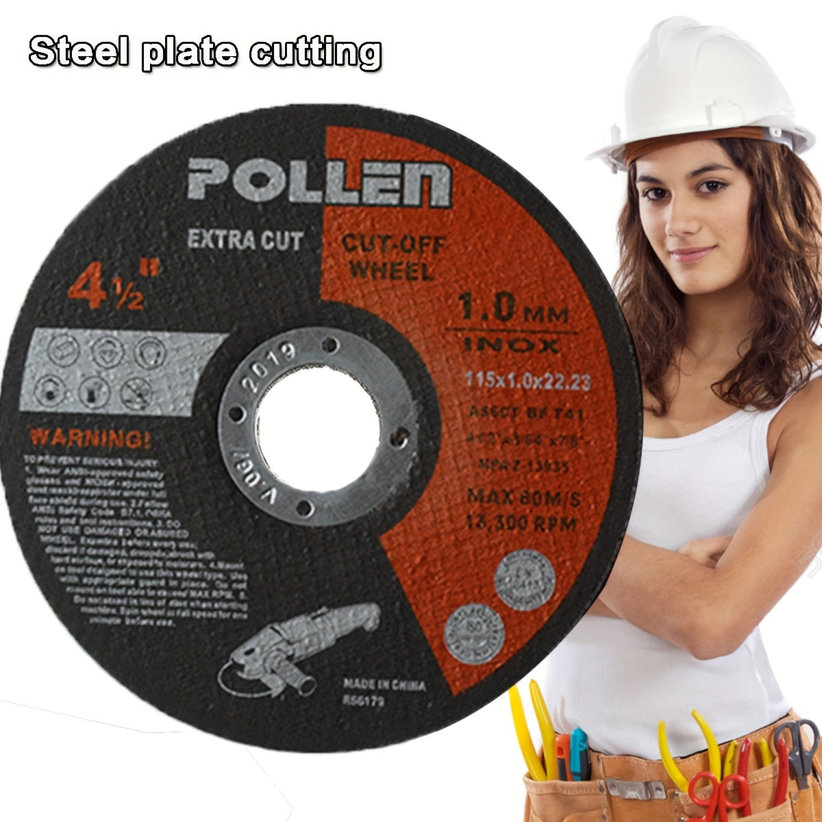 115 Model Stainless Steel Grinding Wheel for Stone Machine