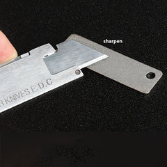 Portable Fishing Hook Sharpener Tool with Keychain