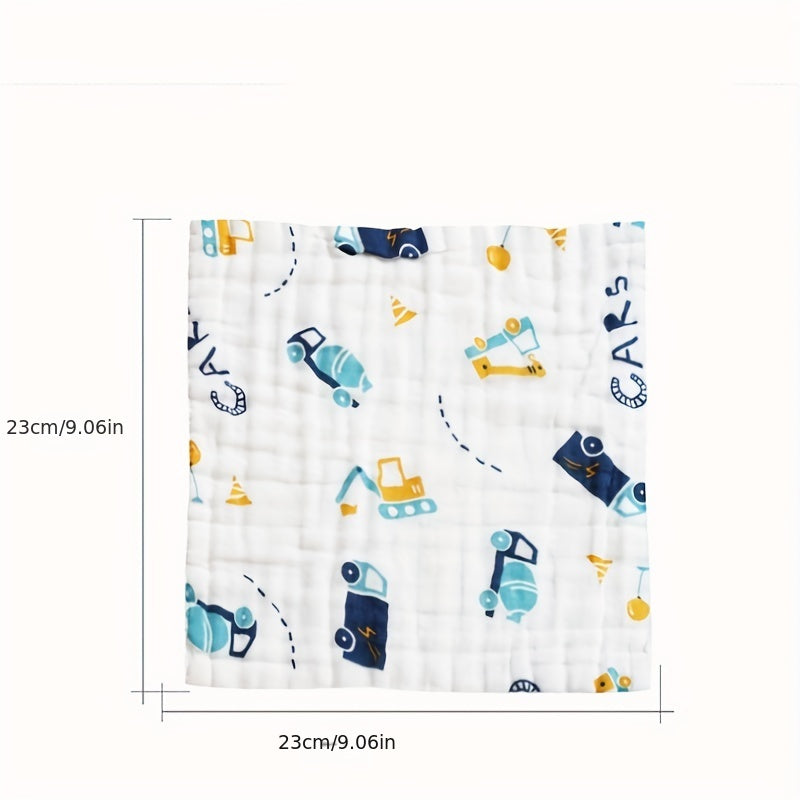 6-Layer Gauze Bib Baby Towel Small Towel