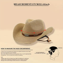 Breathable Sunshade Cowboy Hat for Outdoor Activities