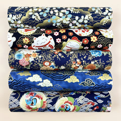 5pcs Cotton Fabric Bundles for DIY Patch Sewing