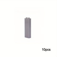 DIY 1x1x5 1x2x5 Pillar Wall Brick-Compatible with 2453