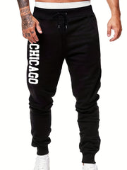 Chicago Men's Drawstring Sweatpants with Pockets