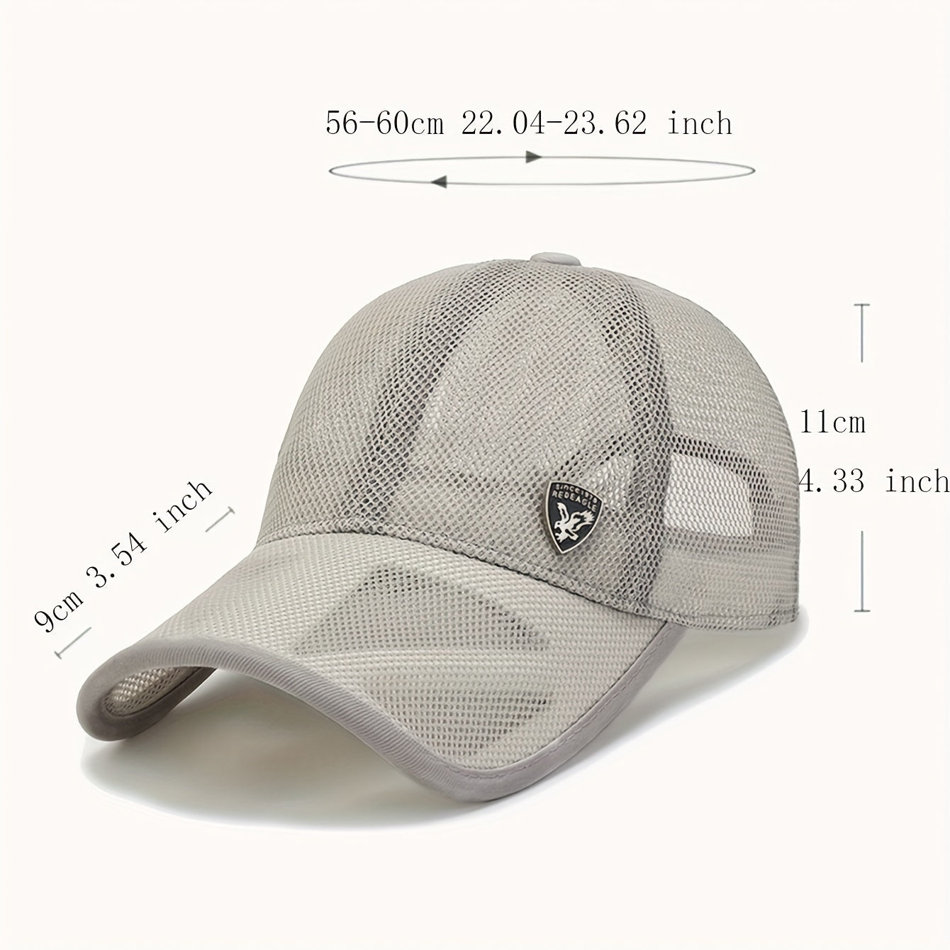 Mesh Breathable Baseball Cap Quick Drying Sports Dad Hat Sun Hats