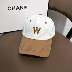 3D Embroidery Letter W Baseball Cap Hat For Men