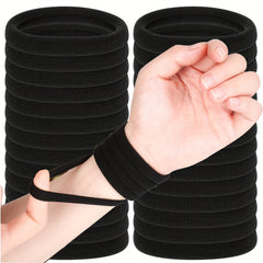 50pcs Seamless Elastic Rubber Hair Bands for Girls and Adults
