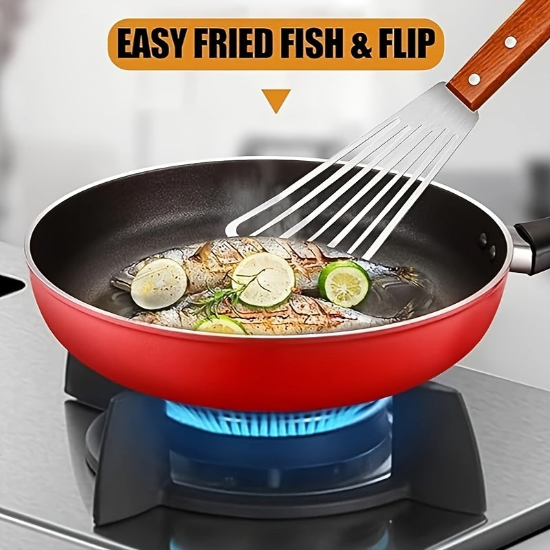 Stainless Steel Frying Shovel for Egg, Steak, and Fish