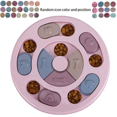 Interactive Dog Puzzle Toy Slow Feeder Non Slip Training & Entertainment