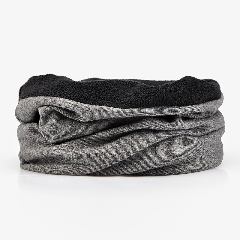 Winter Beanie Hat Scarf Warm Knit Hat Thick Knit Skull Cap For Men