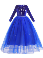Ice Queen Cosplay Costume - Princess Dress with Cloak
