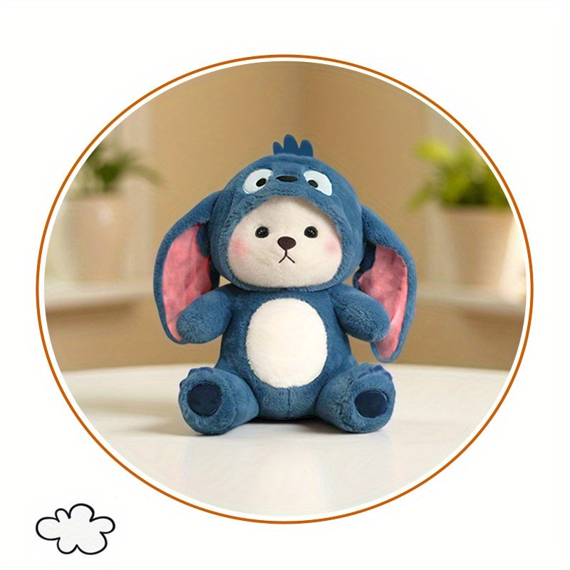 Transformation Bear Plush Toy Little Bear Doll Birthday Gift