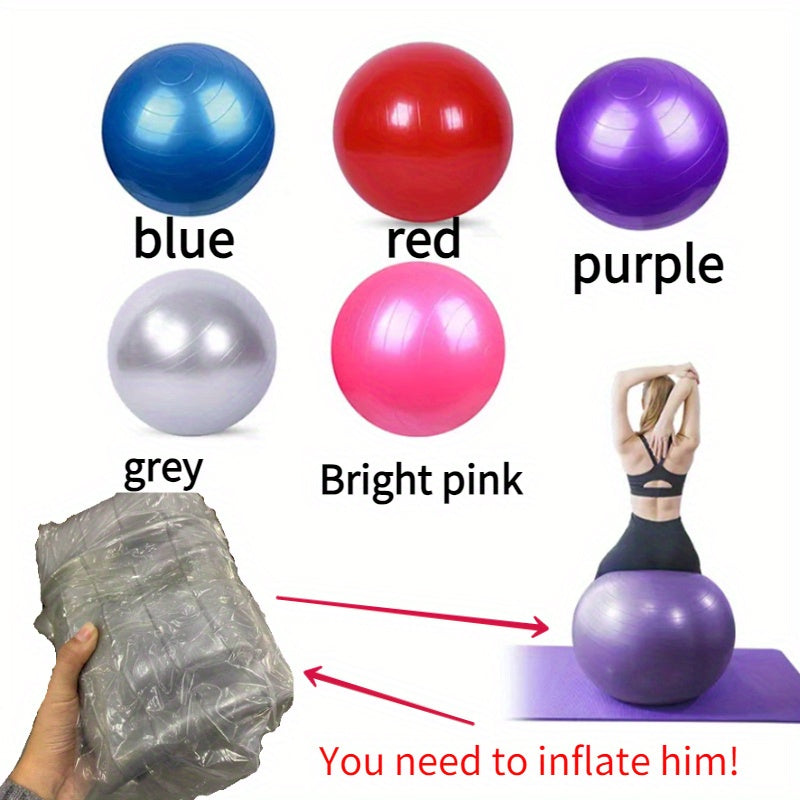 17in Yoga Fitness Massage Ball for Sports Pilates & Exercise Training