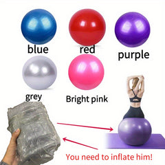 17in Yoga Fitness Massage Ball for Sports Pilates & Exercise Training