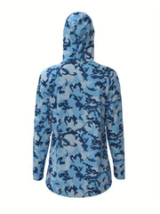 Sun Protection Hooded Coat Quick Drying Mask Fishing Running Jacket