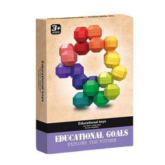 Autism Sensory Toy Inseparable Rainbow Ball Quiet Fidget Toy Gift