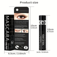 Waterproof Volumizing Mascara Long Lasting SmudgeProof Curly Holding Eyelashes