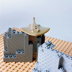Ocean Life Sea Animals Building Blocks Set for Deep Sea Exploration Scene