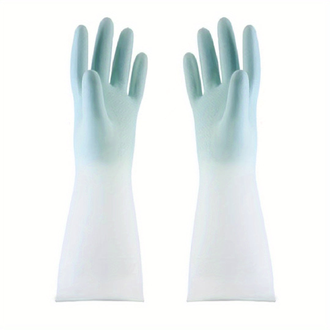 Stylish Gradient Latex Gloves for Home Cleaning