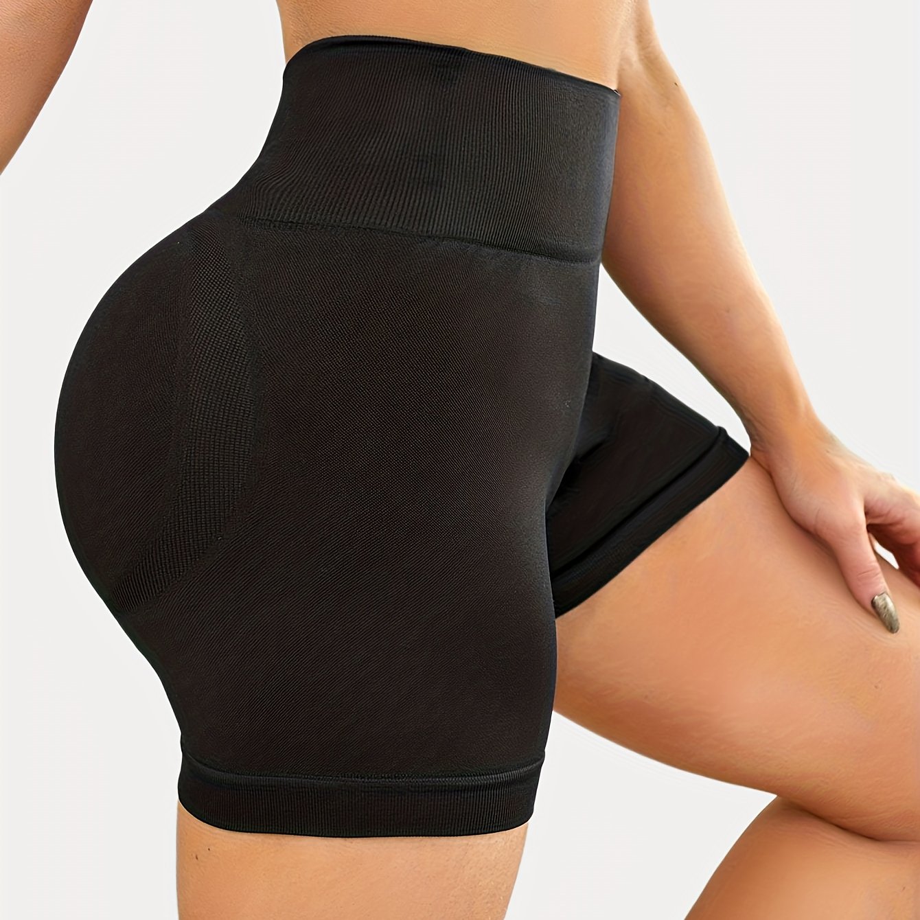 Seamless High Waisted Yoga Shorts for Women