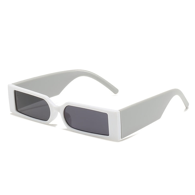 Vintage Punk Rectangle Sunglasses Retro Sun Glasses Steampunk