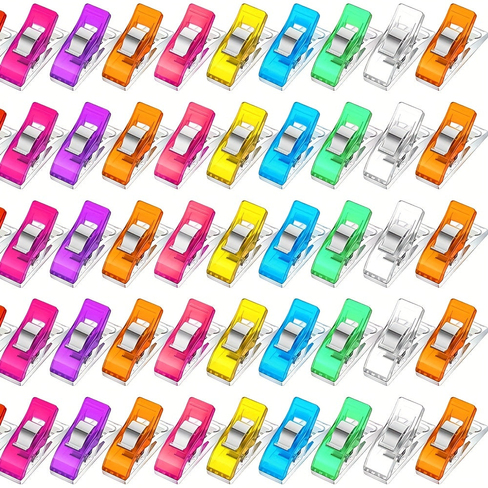 20pcs Colorful Sewing Clips Plastic Clip Storage Patchwork Sewing C