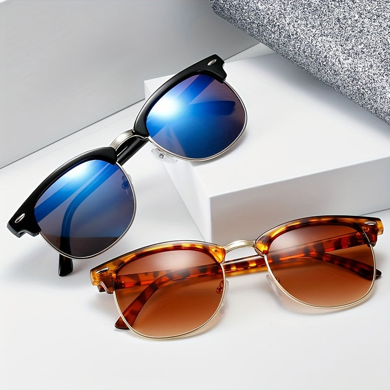 Semi Frame Sunglasses for Outdoor Activities