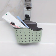 Saddle Type Sink Sponge Storage Drain Rack Hanging Bag