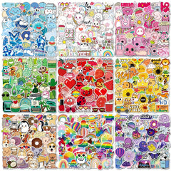 600pcs Cartoon Water Bottle Stickers VSCO Stickers For Kids