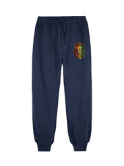 Lion Pattern Joggers Men s Stretch Waist Sports Pants