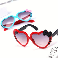 Y2K Heart Frame Sunglasses UV Protection for Summer Party