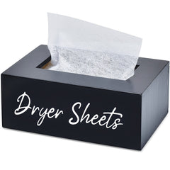 Wooden Tissue Box Laundry Dryer Paper Holder Decorative Storage Box