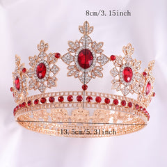 Crystal Tiara Crown Rhinestones Princess Crown Prom Party Tiara